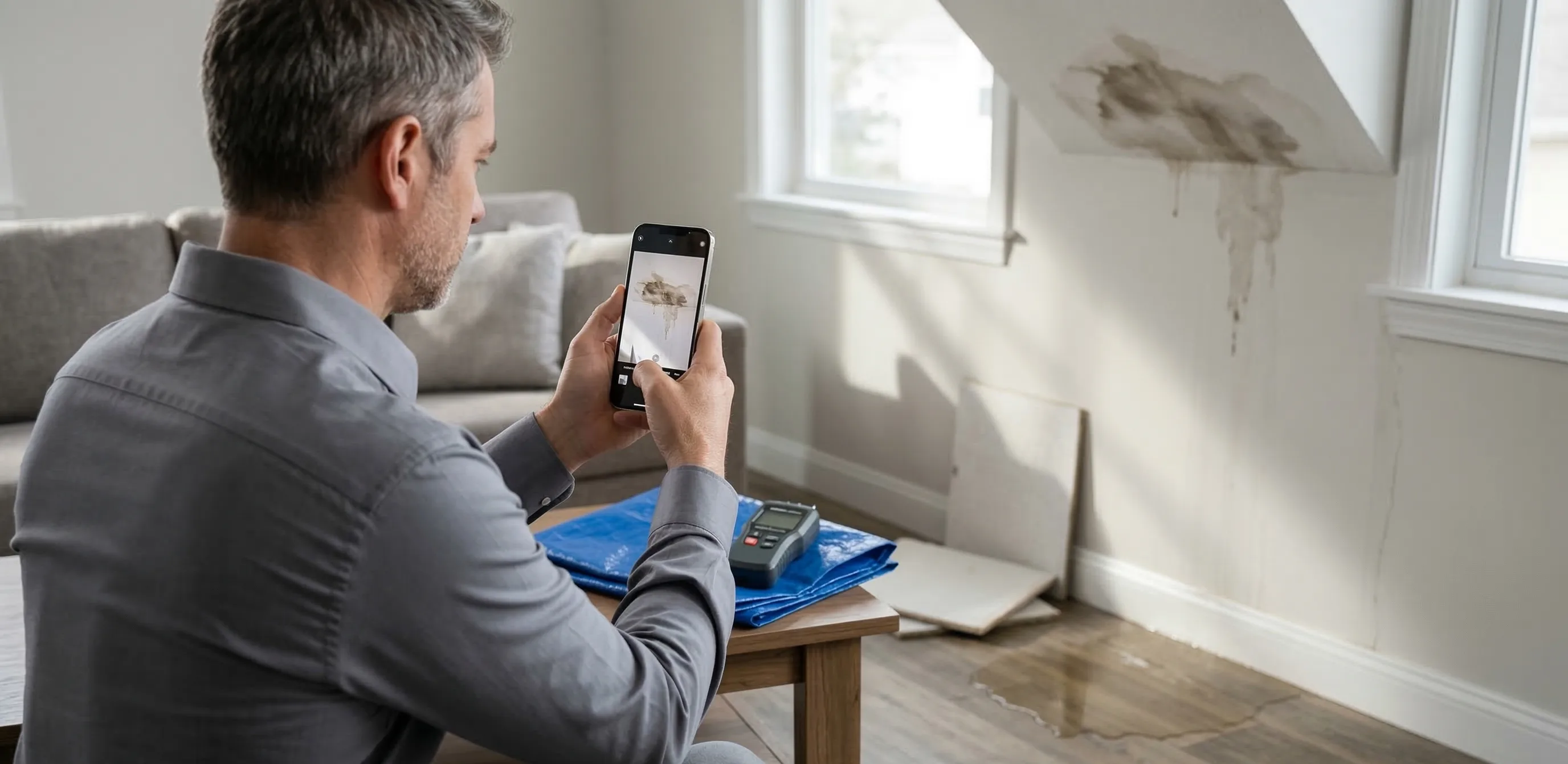 How to Document Water Damage for Your Insurance Claim