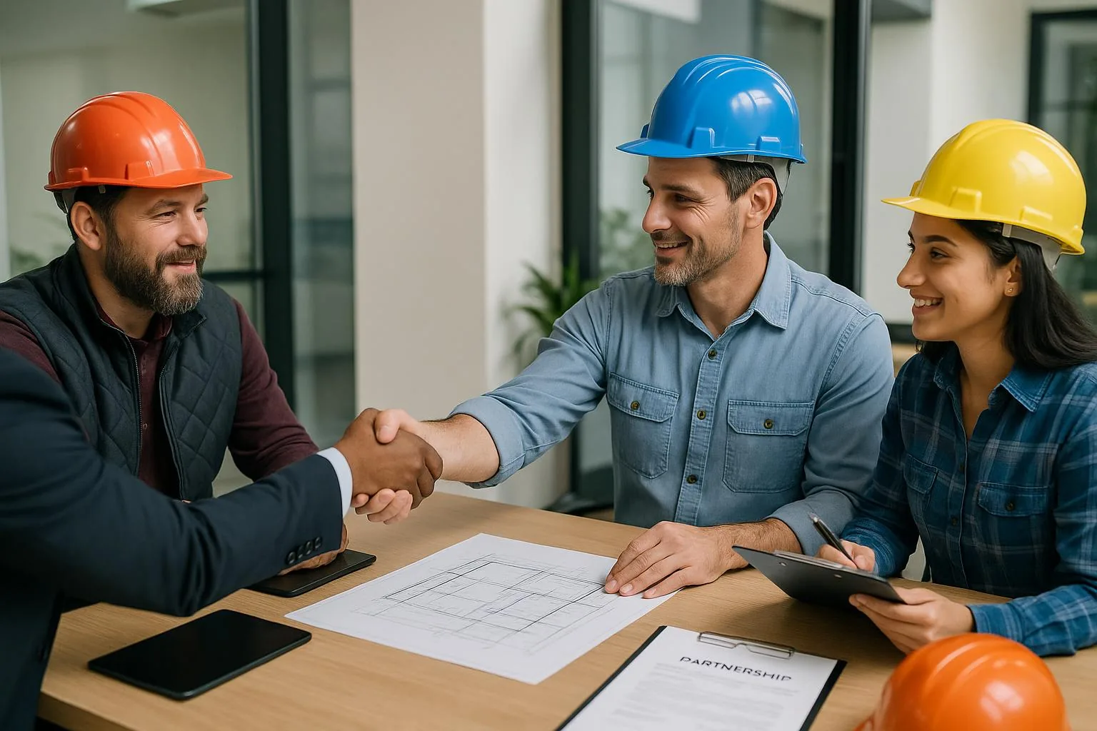 Vendor and contractor partners network